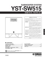 Yamaha YSTSW-515-Service-Manual